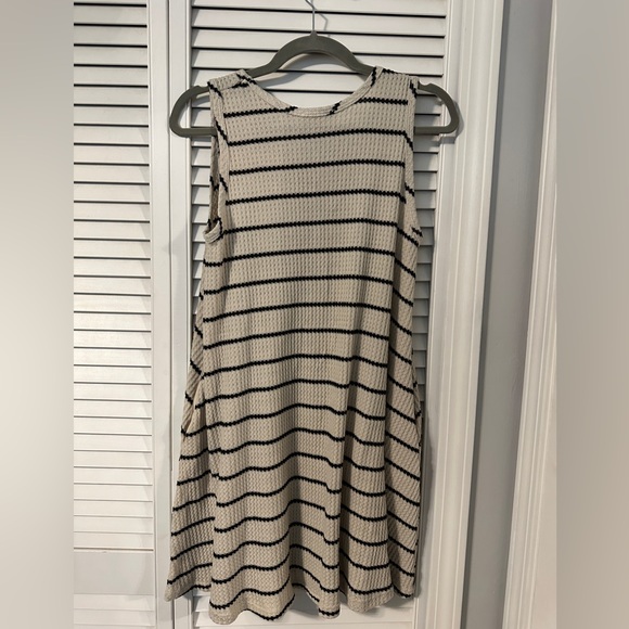 Striped Tank Top Dress - Picture 2 of 2